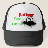 Parkour, neem controle trucker pet (Voorkant)