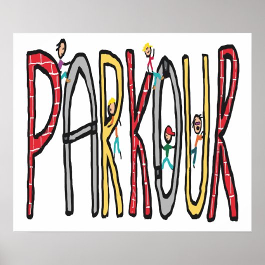 Parkour Poster (Voorkant)