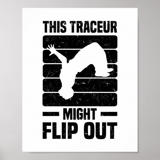 parkour poster (Voorkant)