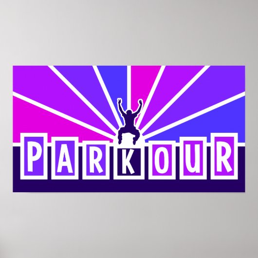 PARKOUR poster (Voorkant)