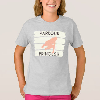 Parkour princess pink t-shirt