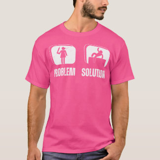 Parkour Probleem Oplossing Mannen Vrouwen Grappige T-shirt