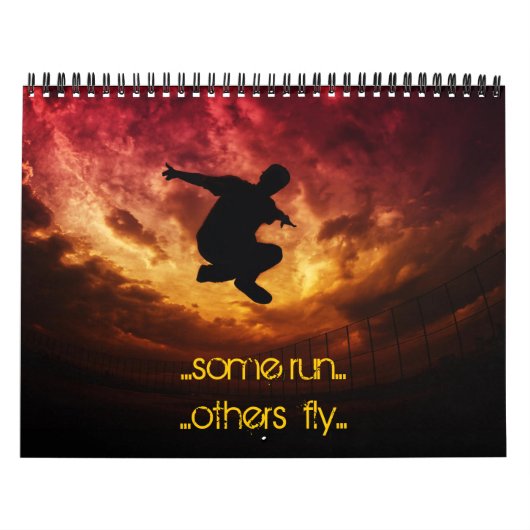 Parkour Quotes Calendar Kalender (Hoes)
