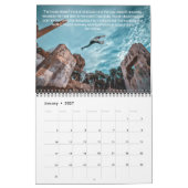 Parkour Quotes Calendar Kalender (Jan 2027)