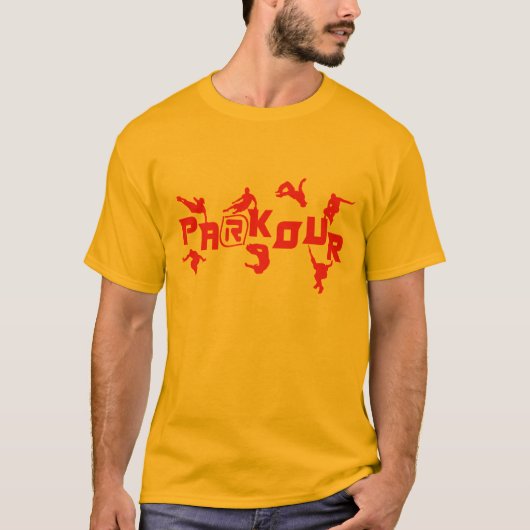 Parkour Red T-shirt (Voorkant)