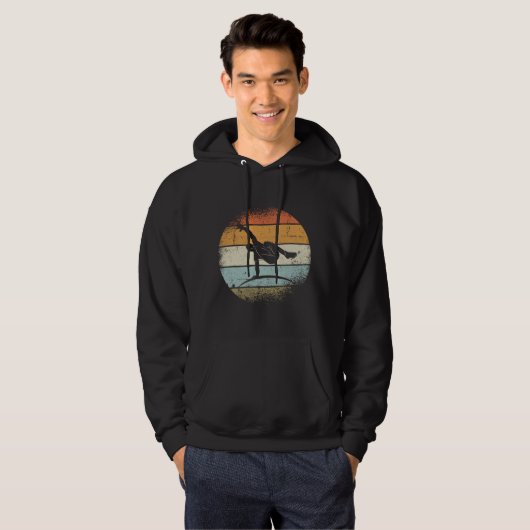 Parkour Retro Hoodie (Voorkant volledig)