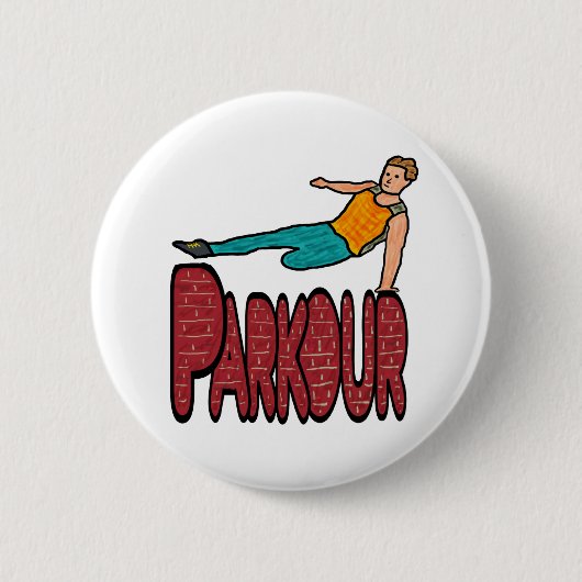 Parkour Ronde Button 5,7 Cm (Voorkant)