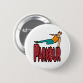 Parkour Ronde Button 5,7 Cm (Voorkant /achterkant)