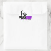 Parkour Ronde Sticker (Tas)