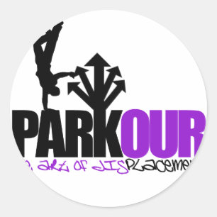 Parkour Ronde Sticker