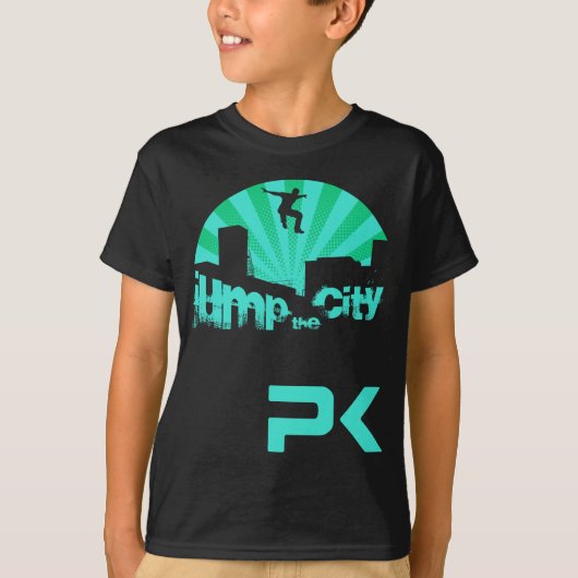 Parkour Roof Jump T-shirt (Voorkant)