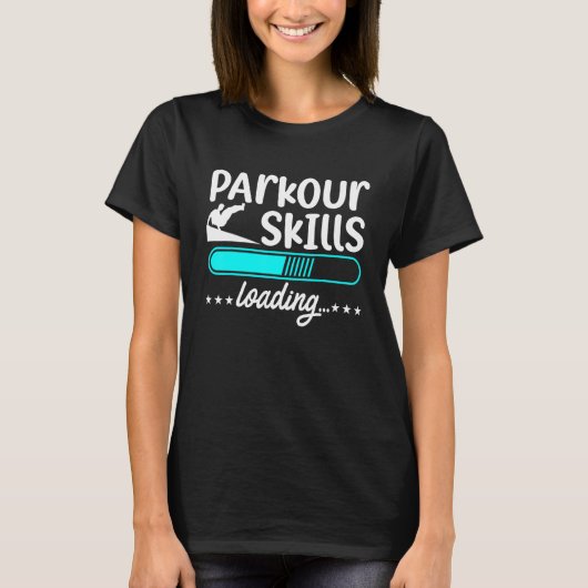 Parkour Skills-lading Freerunning Runner Urban Sp T-shirt (Voorkant)