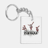 Parkour-sleutelring Sleutelhanger (Voorkant Links)