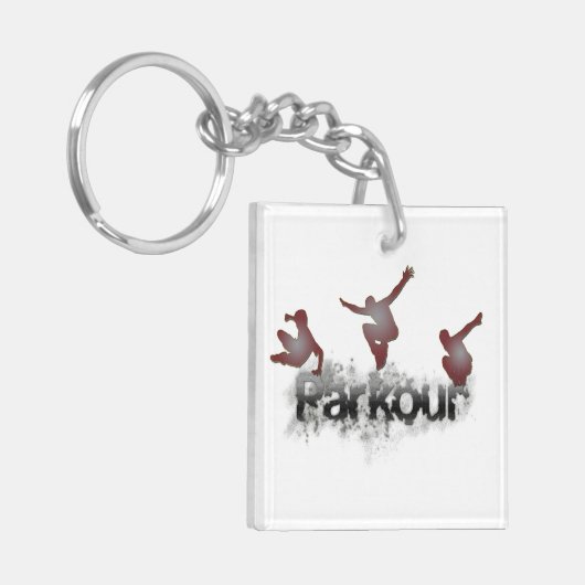 Parkour-sleutelring Sleutelhanger (Voorkant Links)