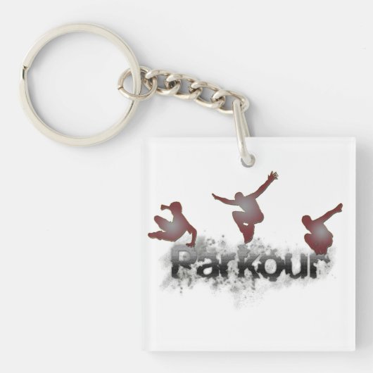 Parkour-sleutelring Sleutelhanger (Voorkant)