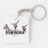 Parkour-sleutelring Sleutelhanger (Achterkant)