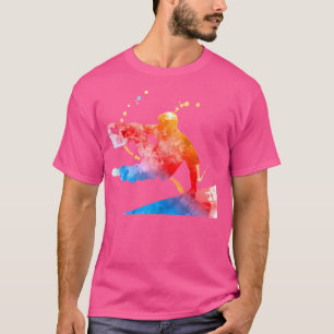 Parkour Sprong Vrije Loop Obstakelbaan Parkour T-shirt