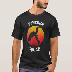 Parkour Squad  Urban Jump Free Running T-shirt
