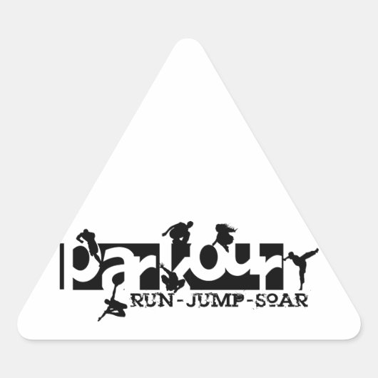 Parkour Sticker (Voorkant)