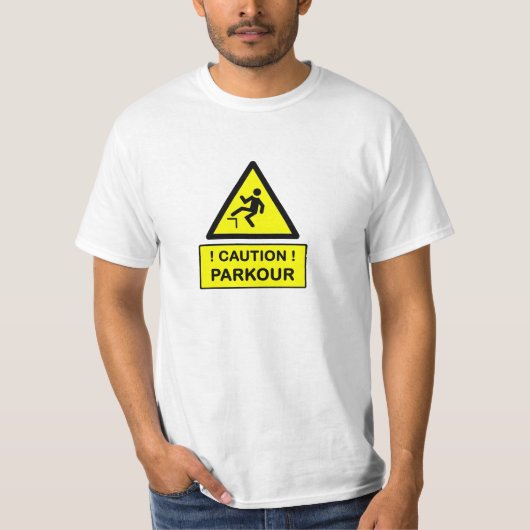 Parkour T-shirt (Voorkant)
