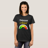 Parkour Traceur Free Running Extreme Sport T-shirt (Voorkant volledig)