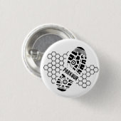 Parkour-training Ronde Button 3,2 Cm (Voorkant /achterkant)