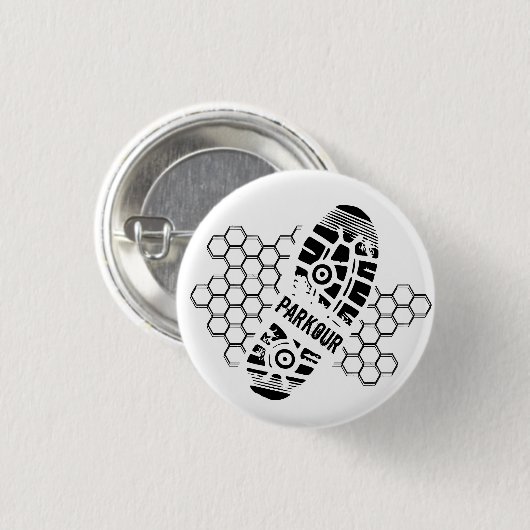 Parkour-training Ronde Button 3,2 Cm (Voorkant /achterkant)