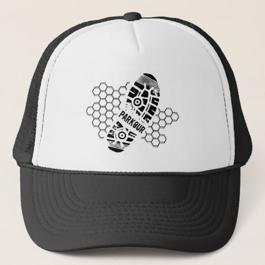 Parkour-training Trucker Pet (Voorkant)