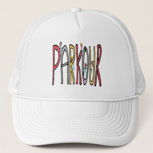 Parkour Trucker Pet (Voorkant)
