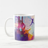 Parkour Urban Free Runing Freestyling Modern Art Koffiemok (Links)