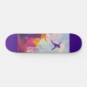 Parkour Urban Free Runing Freestyling Modern Art Persoonlijk Skateboard (Horizontaal)