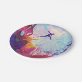 Parkour Urban Free Runing Freestyling Party Papieren Bordje (Gekanteld)