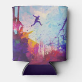 Parkour Urban Free Running Free-styling Modern Art Blikjeskoeler (Voorkant)