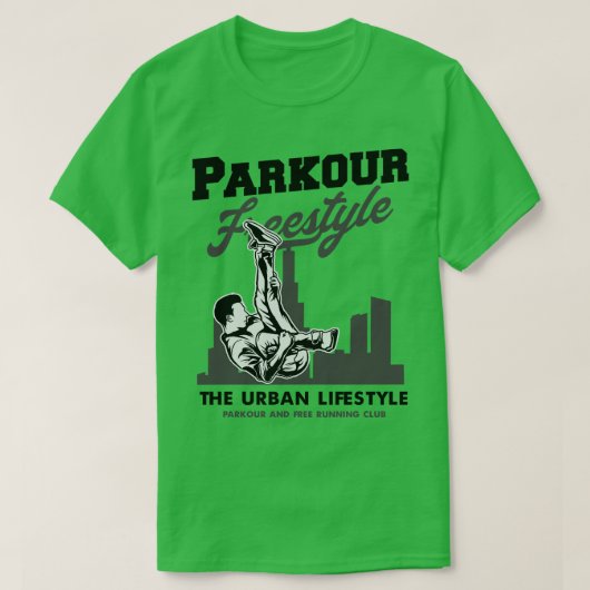 PARKOUR URBAN FREESTYLE T-SHIRT (Design voorkant)