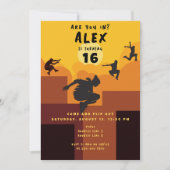 Parkour Urban Gratis Running Tiener Elke Leeftijd  Kaart (Voorkant)