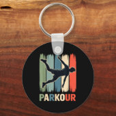 Parkour, Urban Gymnast, Traceur, Runner  Sleutelhanger (Voorkant)
