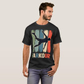 Parkour, Urban Gymnast, Traceur, Runner T-shirt (Voorkant volledig)