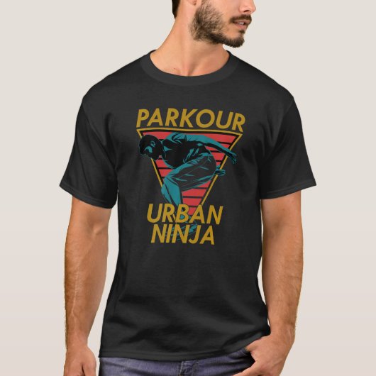 Parkour Urban Ninja T-shirt (Voorkant)