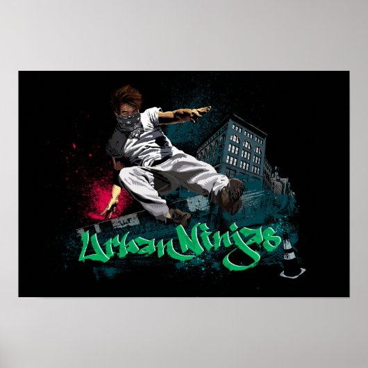 Parkour - Urban Ninjas Poster (Voorkant)