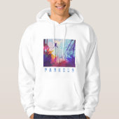 Parkour Urban Obstacle Course Gratis hardlopen op  Hoodie (Voorkant)