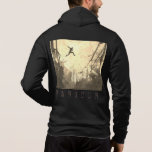 Parkour Urban Obstacle Course Modern Sepia Hoodie<br><div class="desc">Een kleurrijke kunstenaar's indruk dat parkour wordt geoefend in een stedelijke achterstraat.</div>