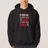 Parkour voor Parkour Runner Traceur Freestyle Runn Hoodie (Voorkant)
