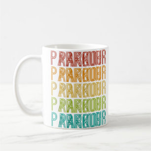 Parkour Vrije Ren Koffiemok