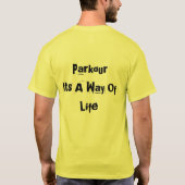 Parkour way of life t-shirt (Achterkant)