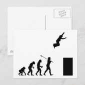 Parkourist Briefkaart (Voorkant / Achterkant)