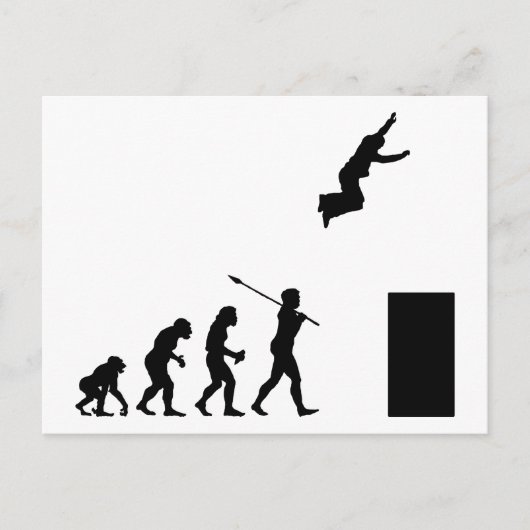 Parkourist Briefkaart (Voorkant)