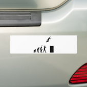 Parkourist Bumpersticker (Op auto)