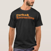 Parks and Rec Retro Logo Classic T-Shirt (Voorkant)