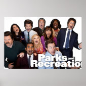 Parks en Rec Group Shot Poster (Voorkant)