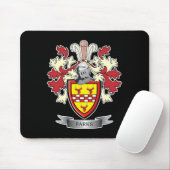 Parks Family Crest Coat of Arms Muismat (Met muis)